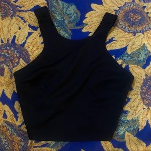 Black Crop Top